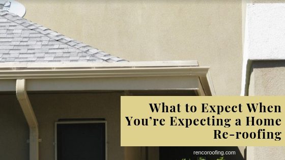 What to Expect When You’re Expecting a Home Re-roofing