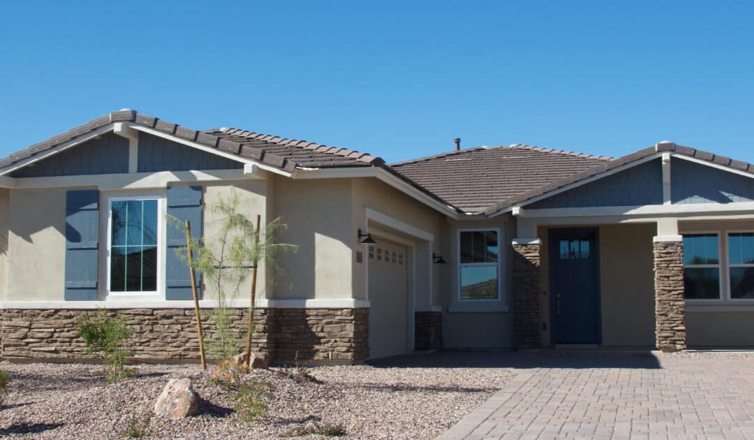 Arizona Home with Tile Roofing