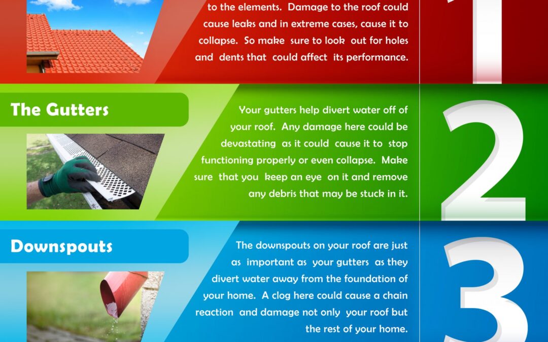 Infographic: Roofing areas always check for problems