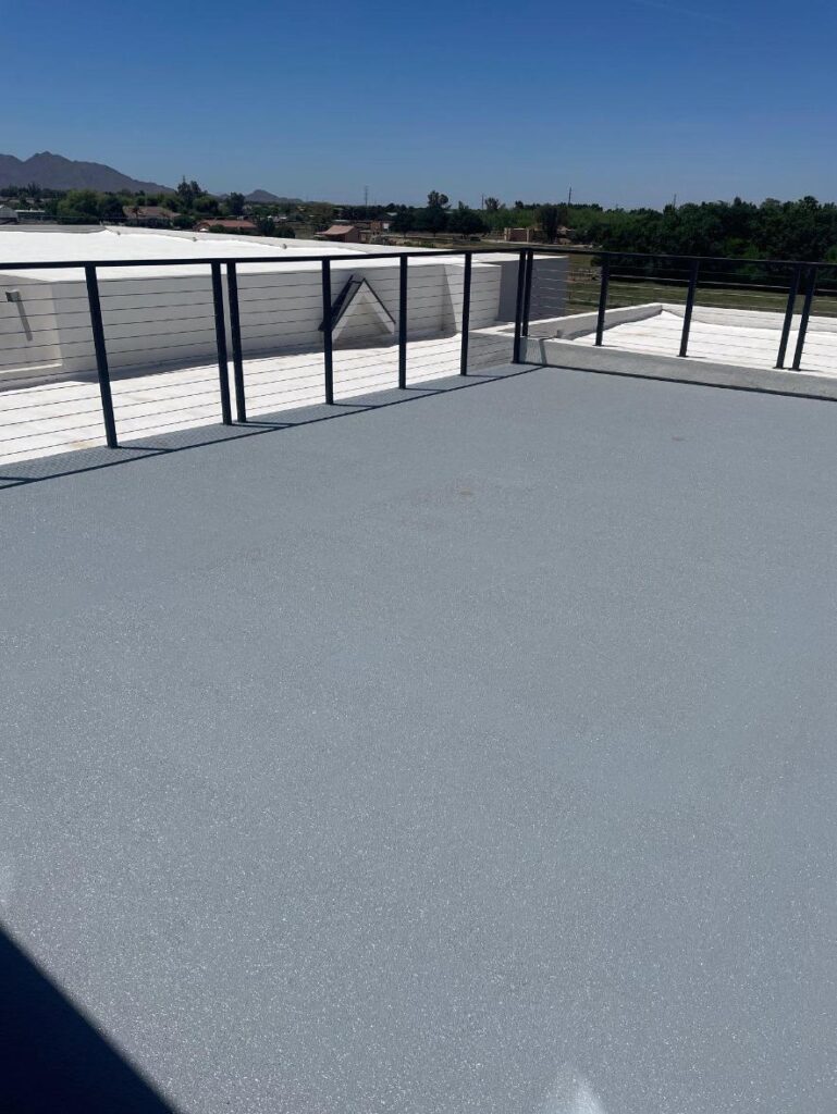 Newly Installed Flat Roof