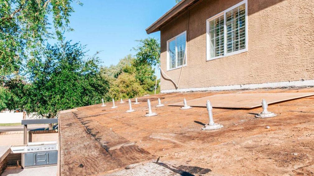 House Roof Repair Work Being Done in Phoenix Metro