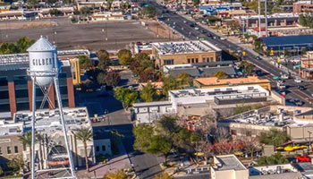 Water tower in Gilbert AZ